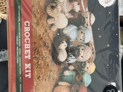 Nativity crochet kit