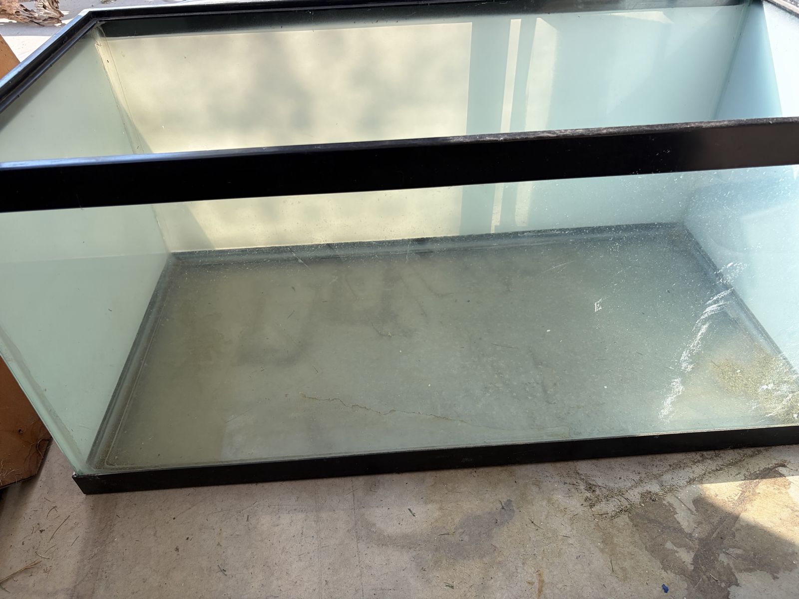 40 gallon Glass Aquarium Fish Tank with Water Siphon Hose