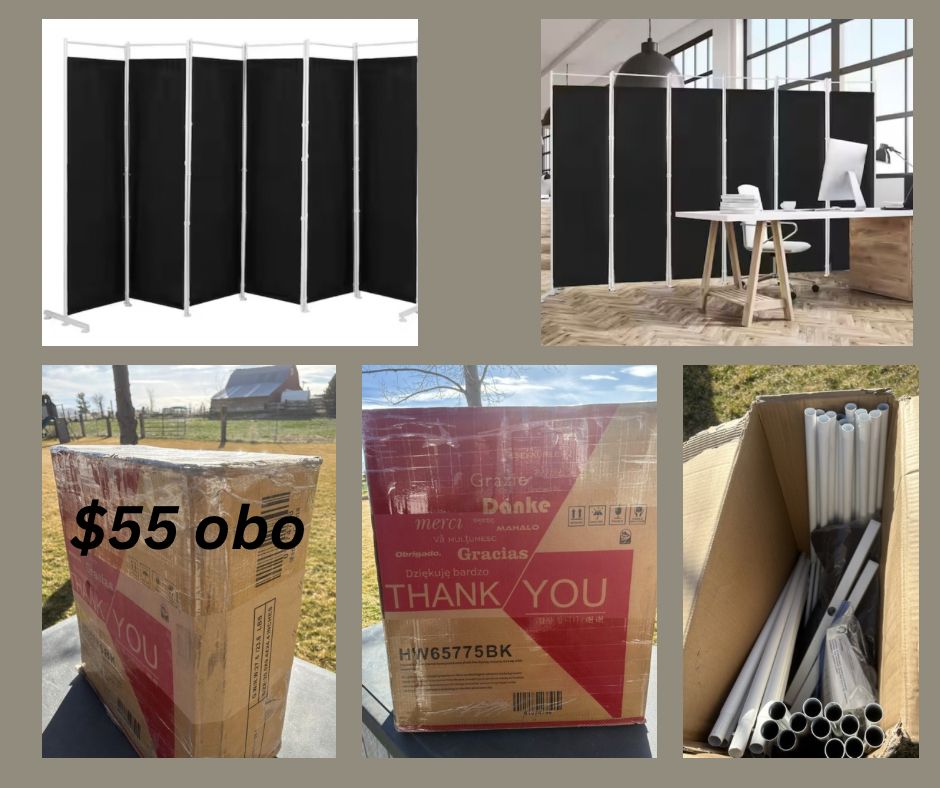 6-Panel Room Divider