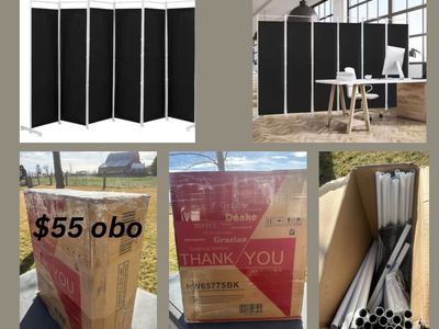 6-Panel Room Divider