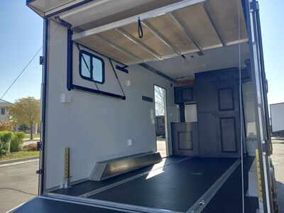 8.5x18 Off Road Toy Hauler Enclosed Cargo Aluminum Insulated Raynger