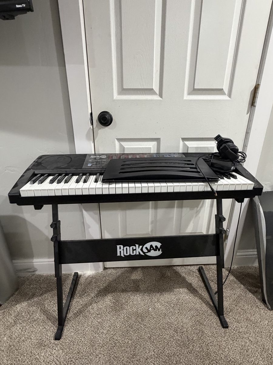 RockJam RJ761 61 Key Keyboard Piano with Keyboard