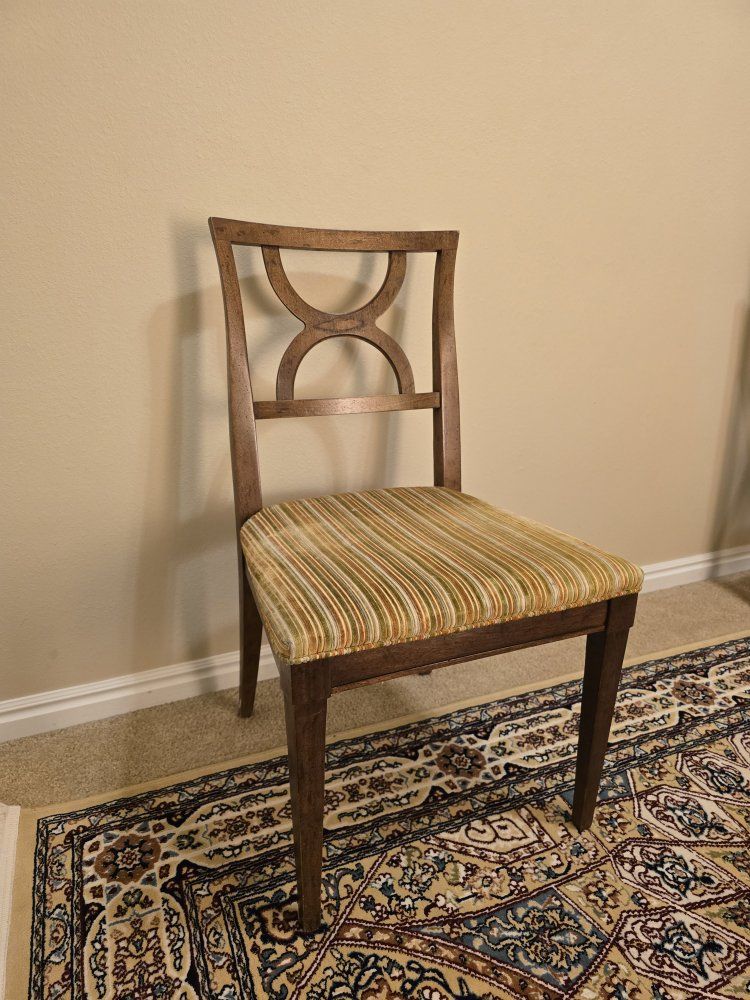 Two Hardwood Chairs $10