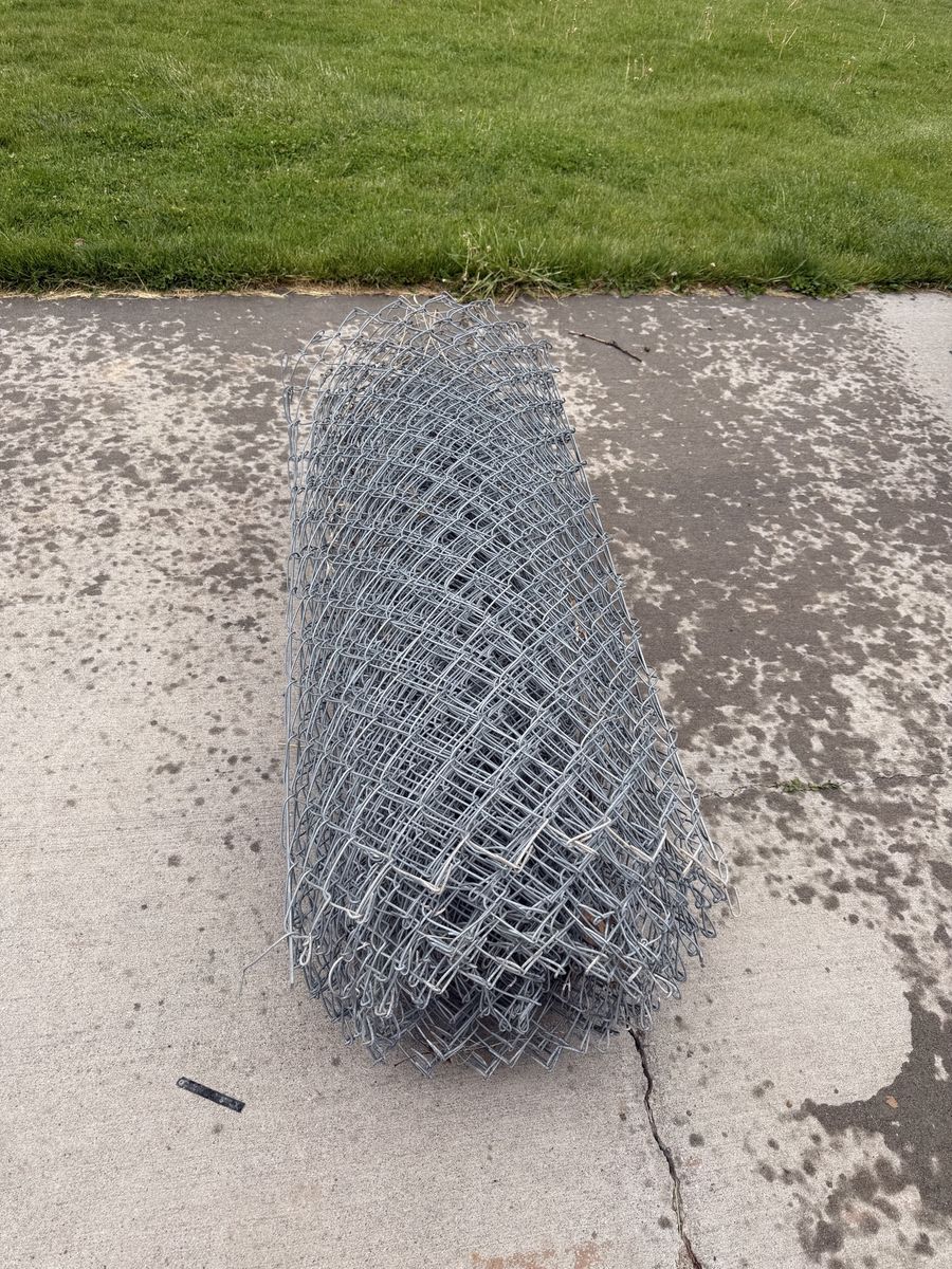 Chain link fence