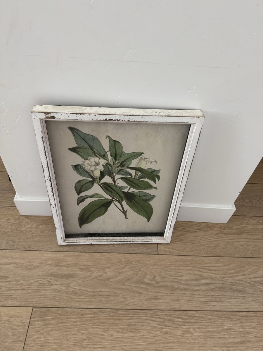 Wall art, picture and frame 20 inches