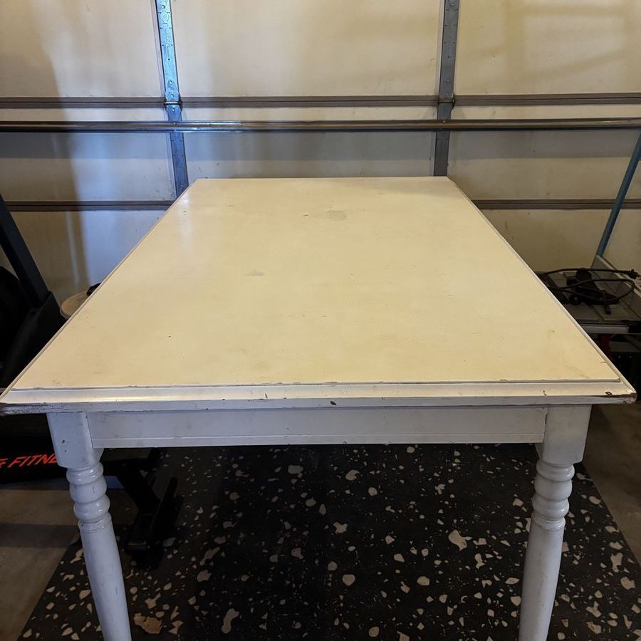 Table older crate and barrel