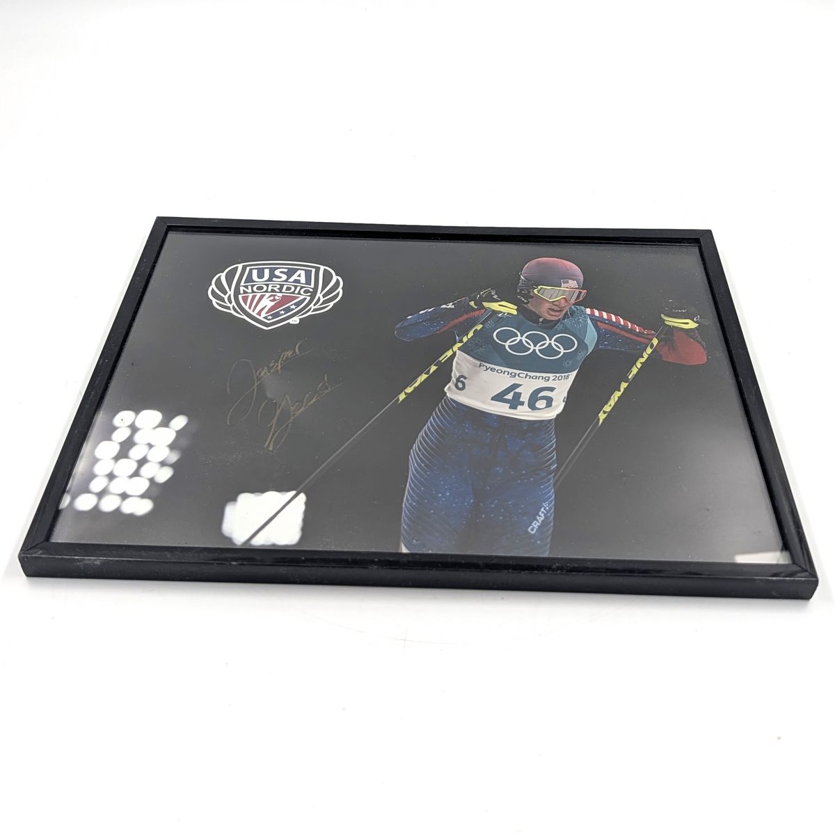 United States Olympic Nordic Signed Picture of Jasper Good PeongChang 2018 Winter Games