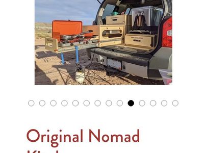 Nomad Kitchen Co. Original Nomad Kitchen All-in-One Portable Camping Kitchenette-overlanding.