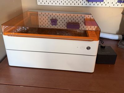 xTool M1 10W Laser & Blade Cutter/Engraver w/ Air Assist, Riser Base, Ink Jet Module, & Honeycomb.