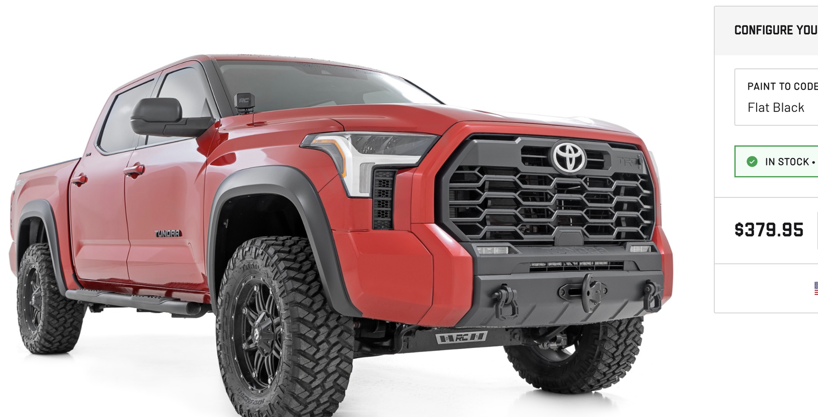 2022+ Tundra Sports Fender Flares