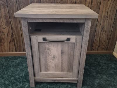 Farmhouse USB nightstand