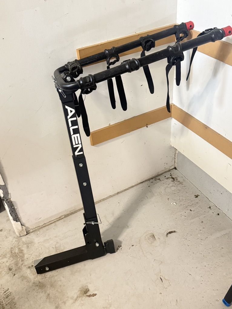 Allen Sports 4-Bike Hitch-Mounted Hanging Rack