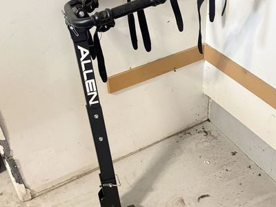 Allen Sports 4-Bike Hitch-Mounted Hanging Rack