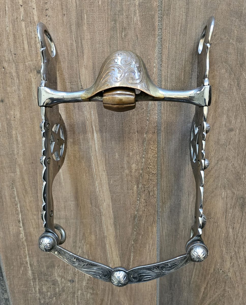 Gorgeous Silver Star Vogt Bridle Bit