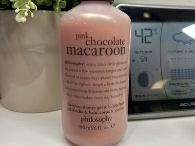 NEW 6 Oz. Philosophy Pink Chocolate Macaroon