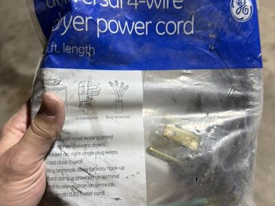 4 Prong Dryer Plug 240v