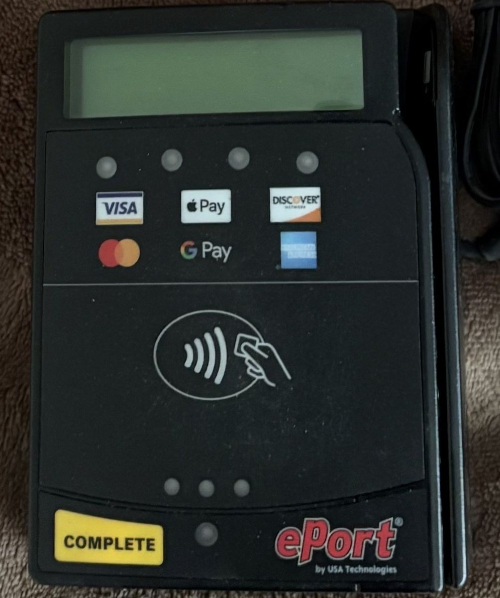 USAT Cantaloupe ePort Vendi Credit Card Reader For Vending Machines Tested Works