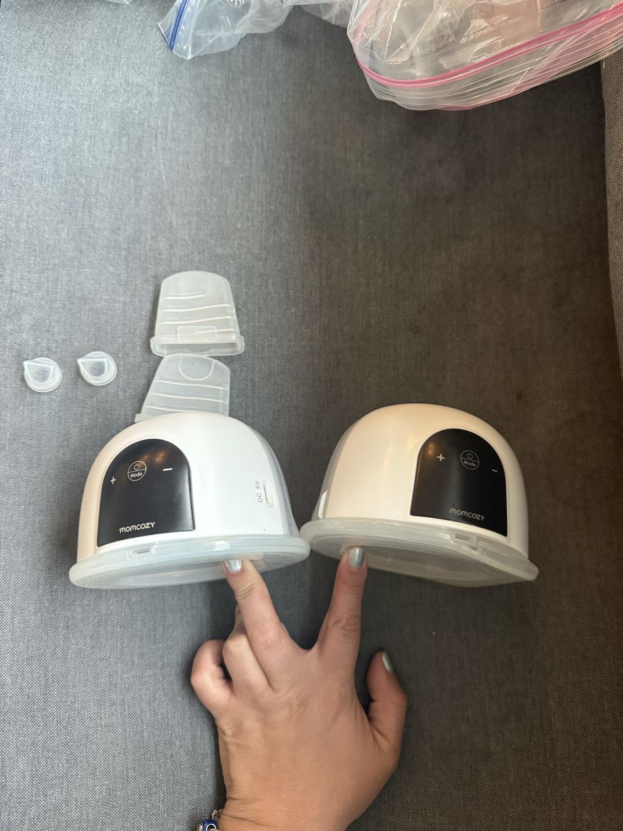 Momcozy Breast Pump S12 Hands-Free Portable Wearable Milk Collector (Set of 2)