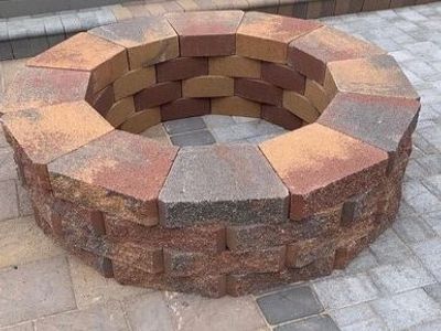 ROUND FIRE PIT KIT