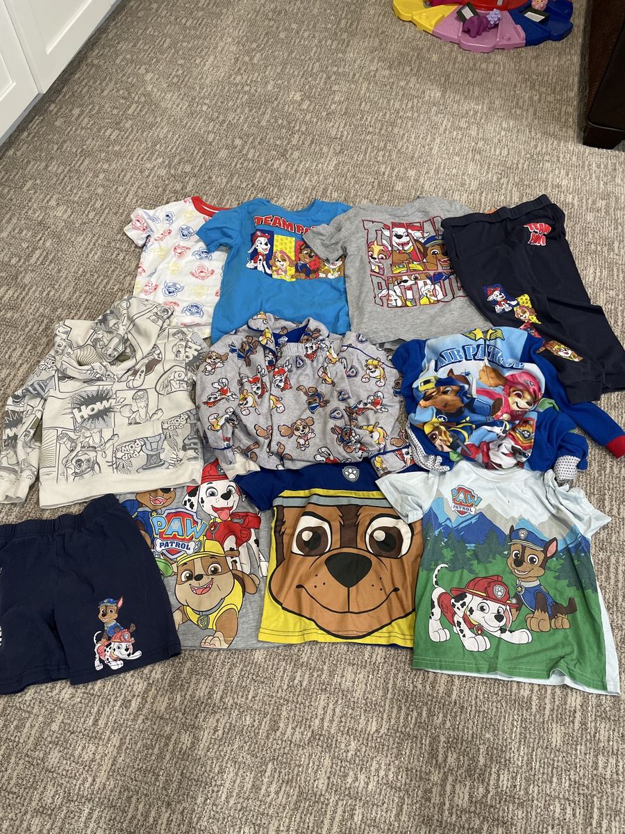Paw Patrol Clothes Size 3-5