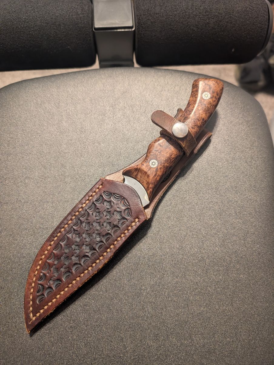 Custom Wasatch Hunting Knife