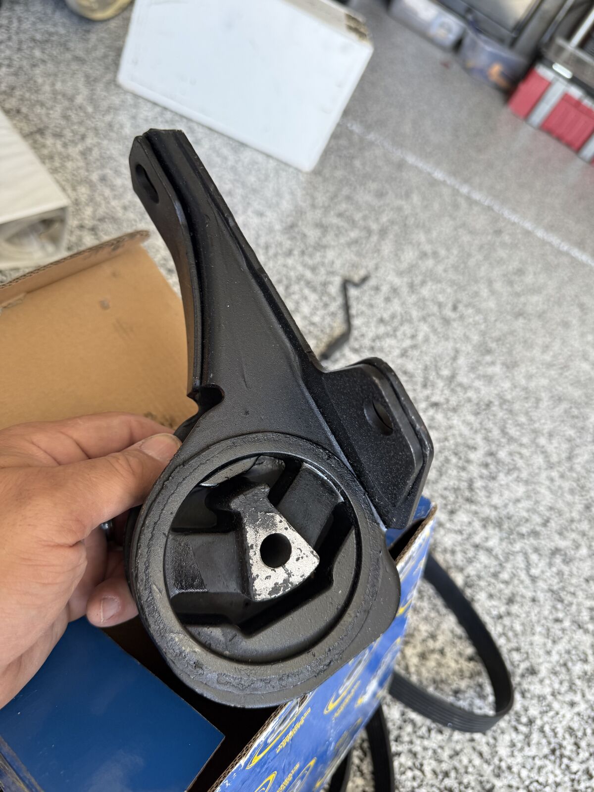 Rear Left Transmission Mount - 1997-2003 Chevrolet Malibu or Olds Cutlass