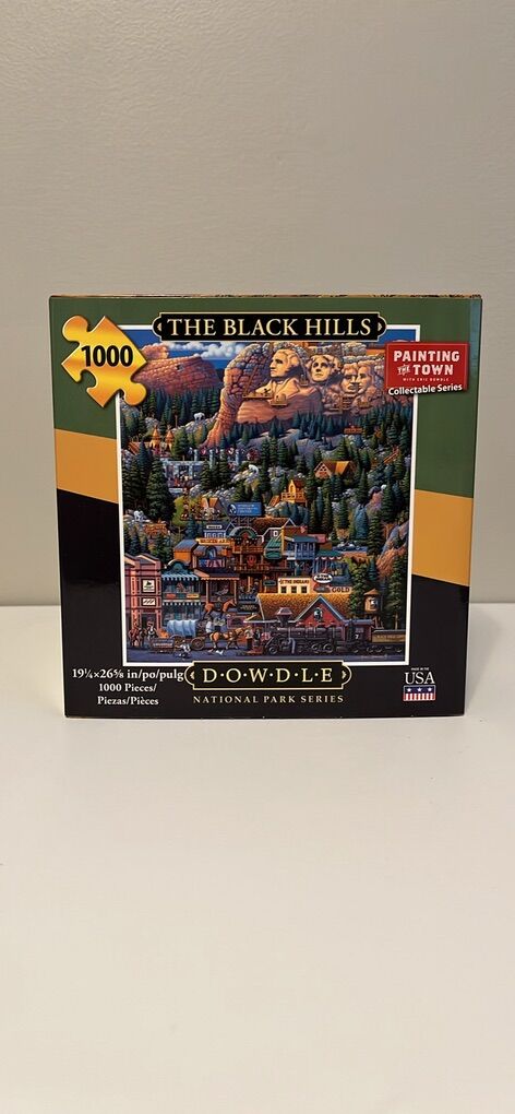 NEW Dowdle 1000 Piece Black Hills Puzzle