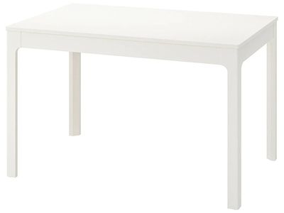 Ikea, Extendable White Dining Table