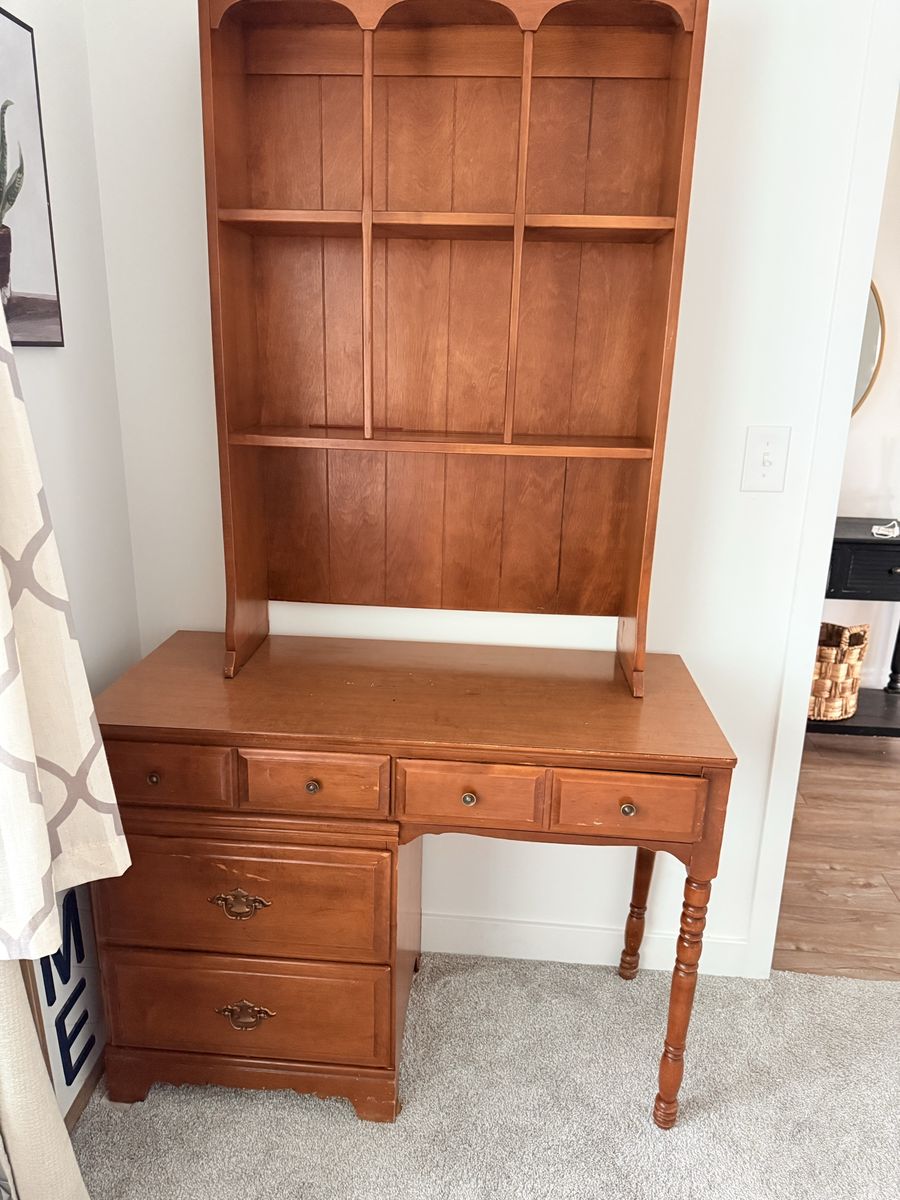 Vintage solid wood Desk