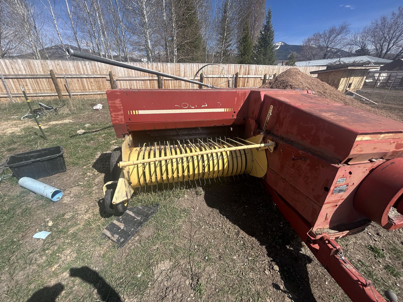 New holland 426 baler