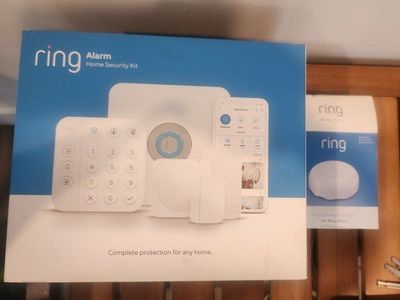 Ring Securty Alarm and water detector