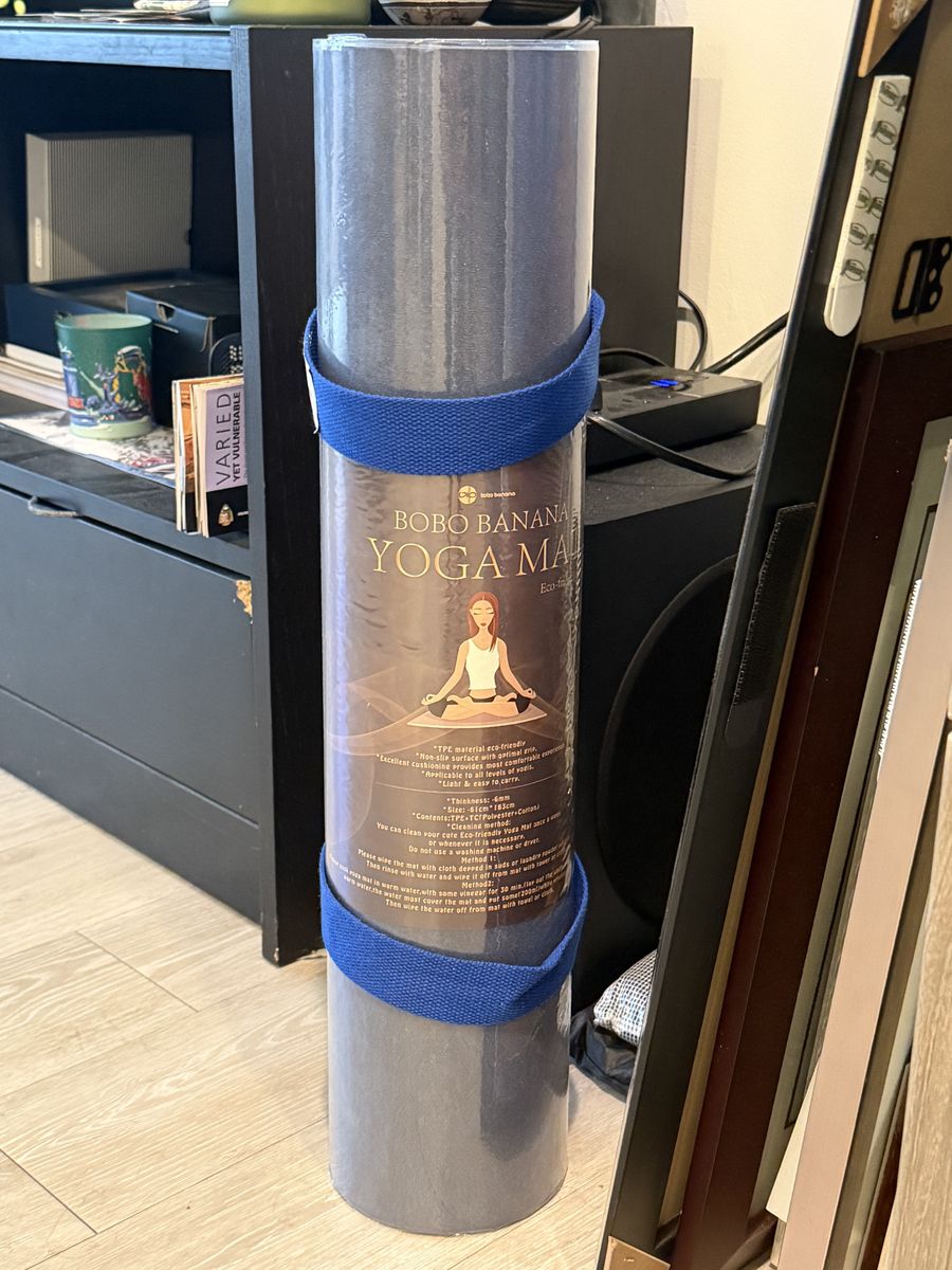 Yoga Mat, 6mm TPE — Brand New, Never Unrolled