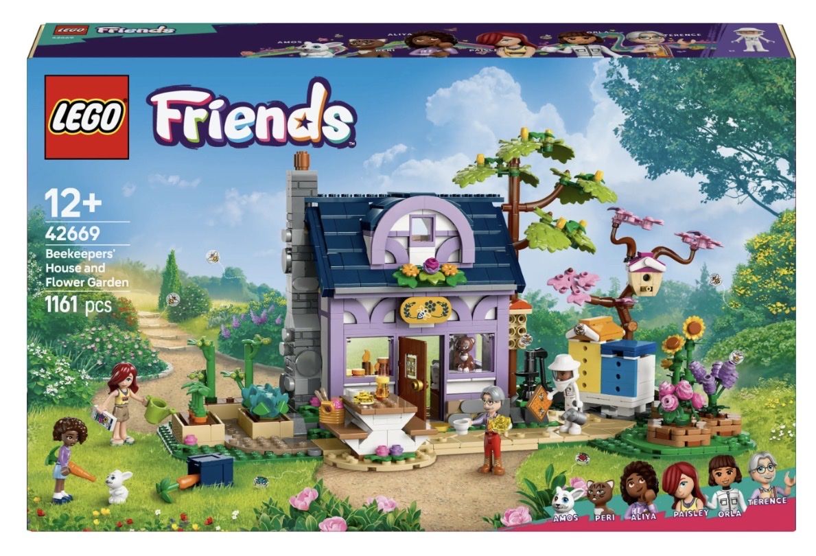 LEGO Friends Beekeepers’ House and Flower Garden 42669