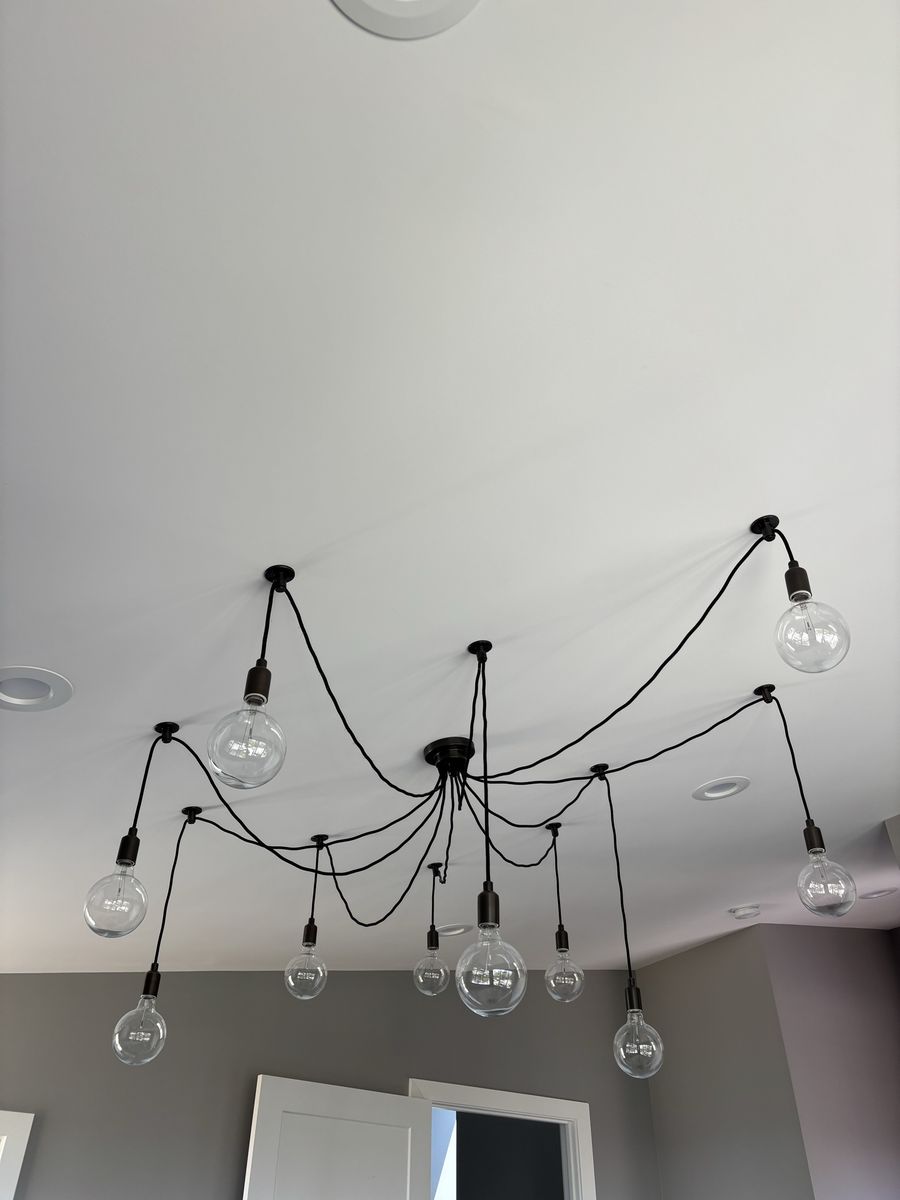 10 bulb adjustable chandelier - Pottery Barn