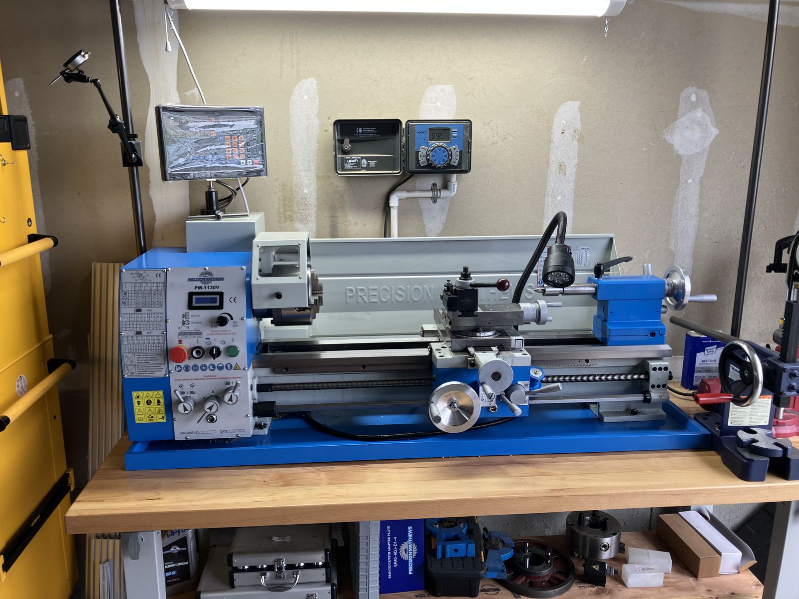 2025 - LIKE NEW - Precision Matthews Vertical MILL and LATHE + TONS OF EXTRAS
