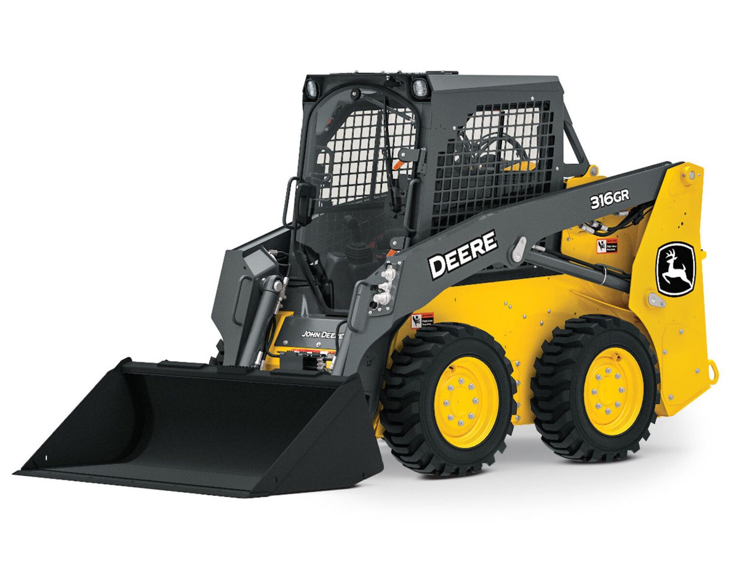Brand New John Deere 316GR Skid Steer For Rent!