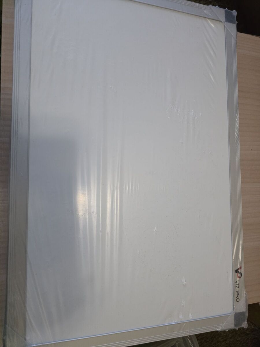 Brand new small white board with accessories