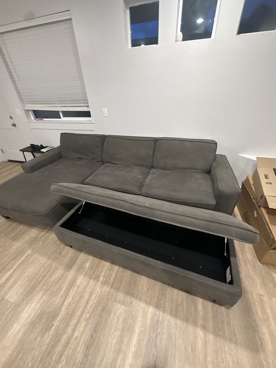 Costco 10’ Sectional with Storage