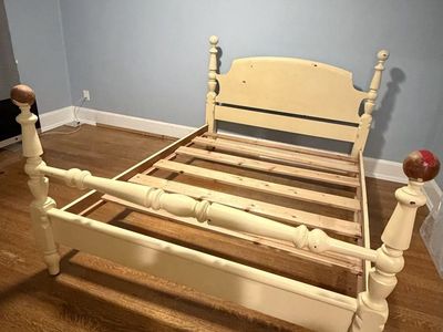 Queen Size Bed-frame and Dresser