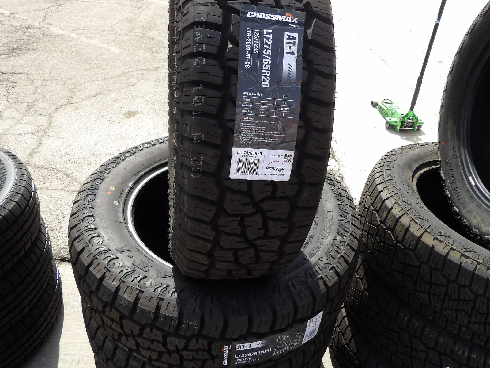 275/65R20 CROSSMAX ALL TERRAIN AT-1 SET NEW TIRES
