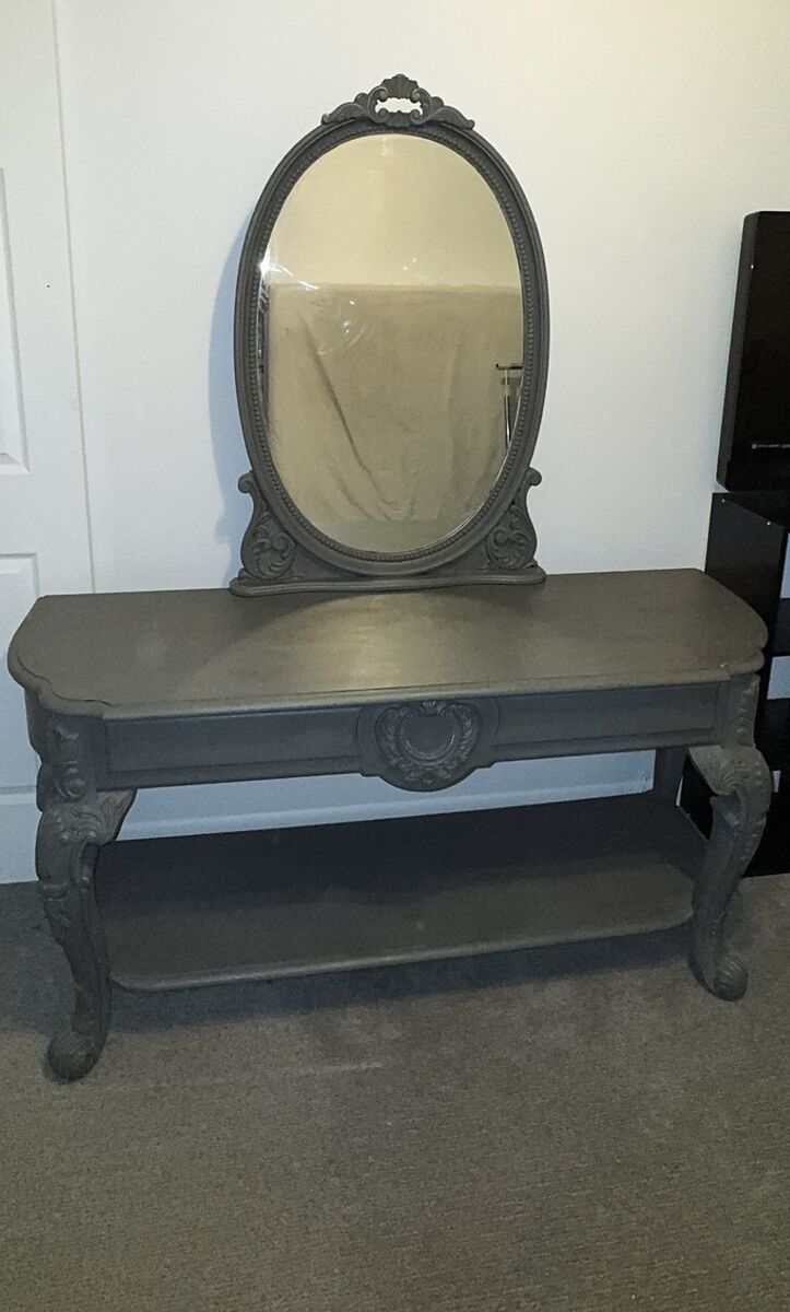 Custom Made Vanity/Table- Mirror Is Removable