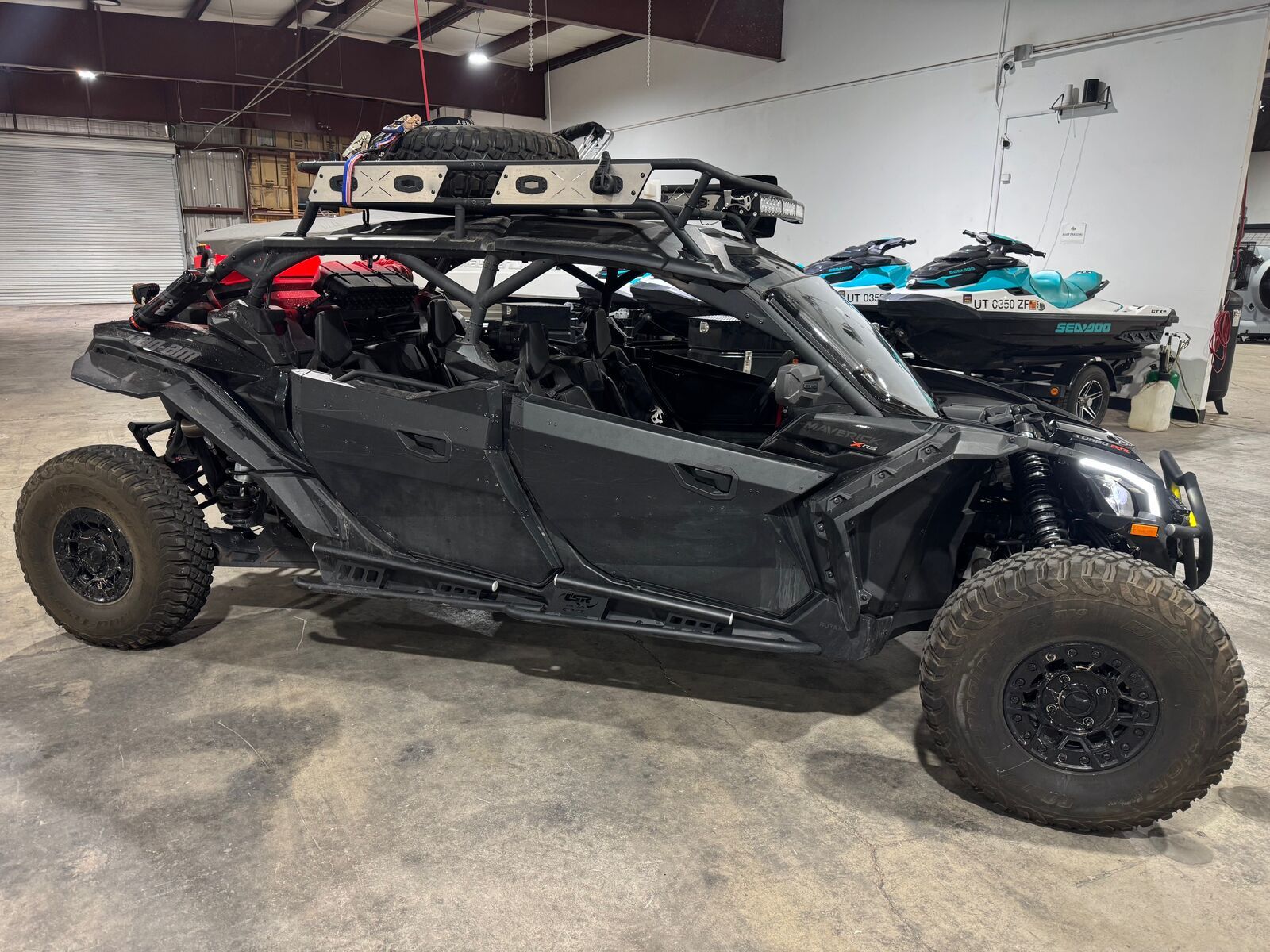 2021 Can-Am Maverick Max X RS Turbo RR 4-Seater — 2,100 Miles — Loaded
