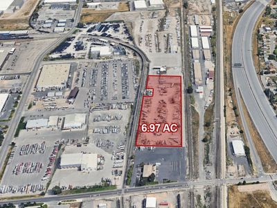 6.97 AC of M-1 Zoned Gated Yard Space with 3,690 SF Building For Lease
