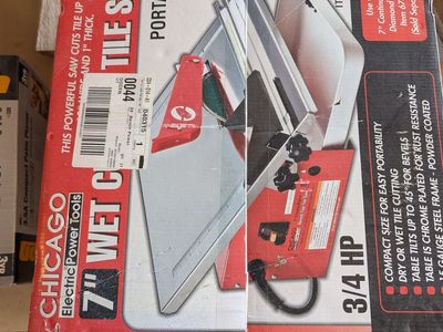 New Tile Saw