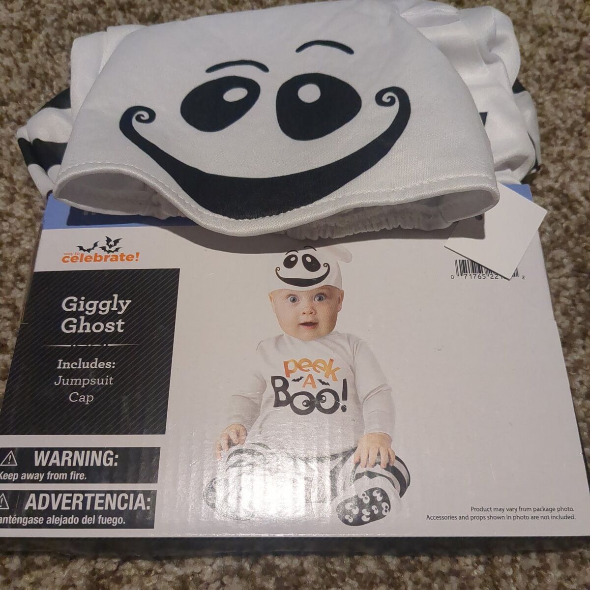 New! Adorable Giggly Ghost Halloween costume