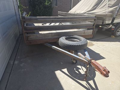 9'-6" utility trailer
