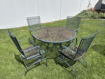 Vintage Woodard Patio Set