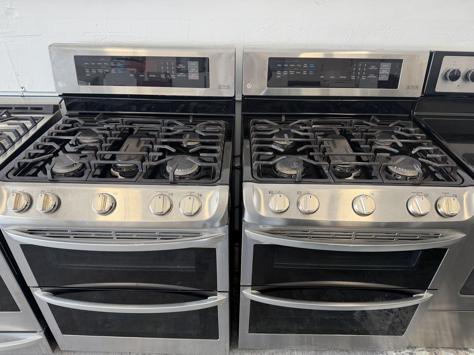 LG Gas Range Stainless Steel -Like New