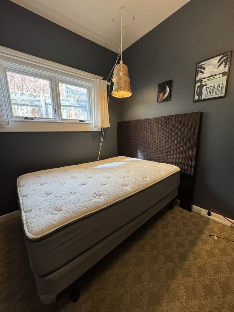 Free Full Mattress, Box Spring, Frame