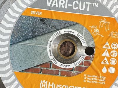 Husqvarna concrete blade 14”